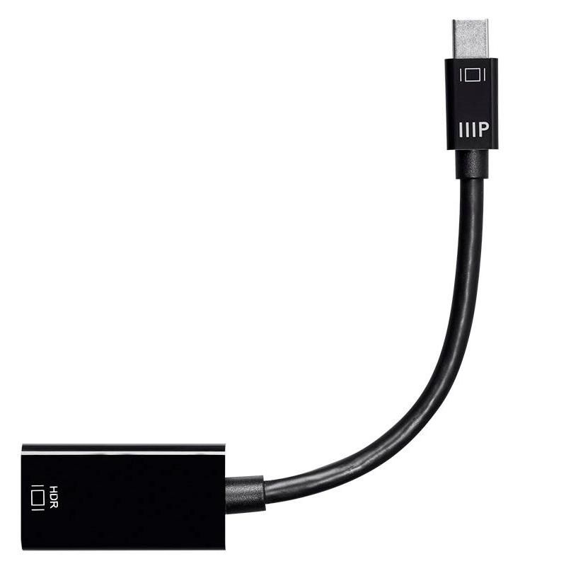 Monoprice Mini DisplayPort 1.2a to 4K at 60Hz HDMI Active HDR Adapter - Black, 3 of 7
