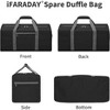 Hachikiko 35L Foldable Duffel Bag,Lightweight Travel Gym Bag with Lockable Zipper, Foldable Luggage - 4 of 4