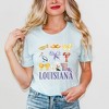 Simply Sage Market Women's Coquette Louisiana Chart Short Sleeve Graphic Tee - 2 of 4