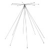 Tram® 200-Watt Broad-Band Scanner 25 MHz to 1,300 MHz Super Discone Stainless Steel Base Antenna with 18-Ft. 8X-Type Cable in Silver - 2 of 4