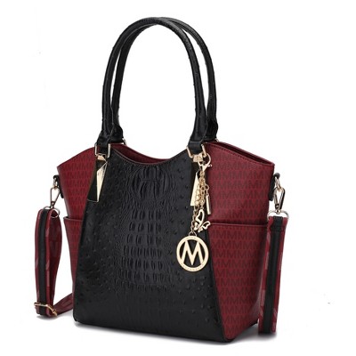 MKF Collection Kristal M Signature Tote Women’s Bag Vegan Leather with Spacious Design and Versatile Carrying Options by Mia K