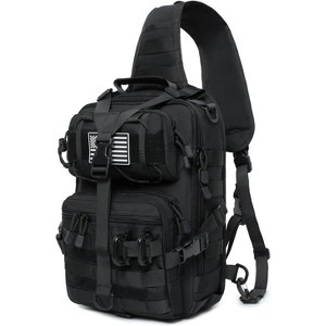 Tactical Sling Bag Backpack Military Rover Shoulder Sling Pack EDC Molle Crossbody Chest Pack - 1 of 4