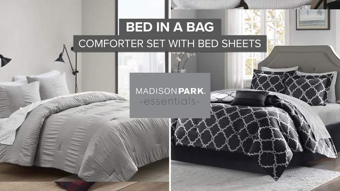 Becker Complete Comforter and Sheet Set, 2 of 14, play video