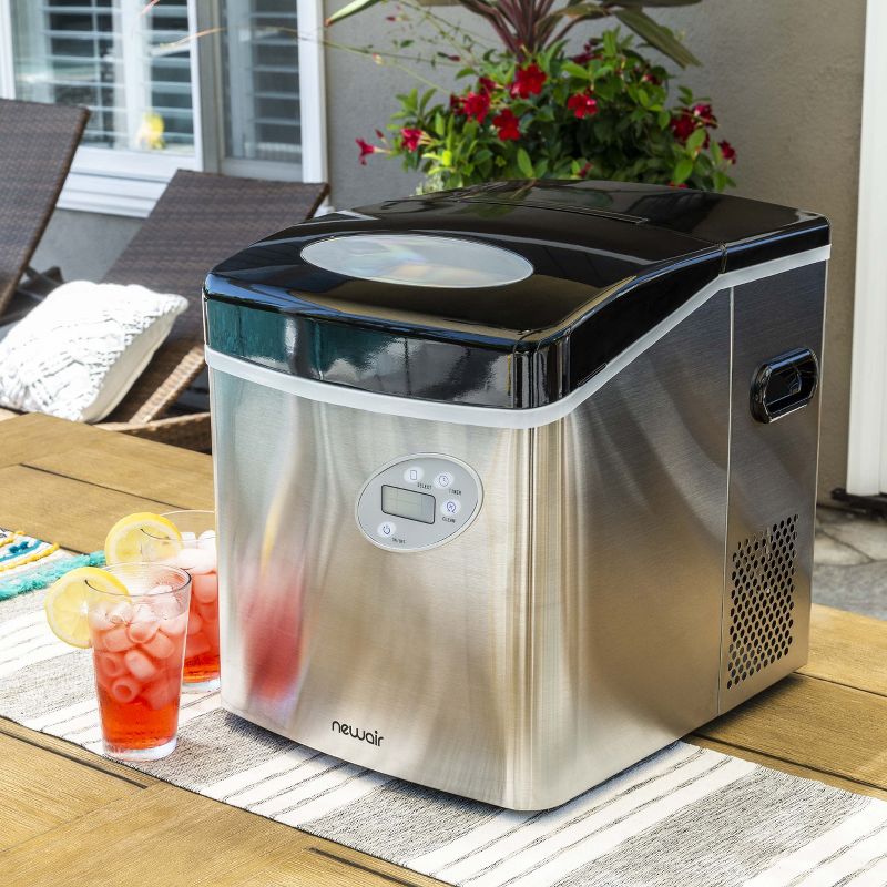 Newair Countertop Ice Maker, 50 lbs. of Ice a Day, 3 Ice Sizes and Easy to Clean BPA-Free Parts, 5 of 11