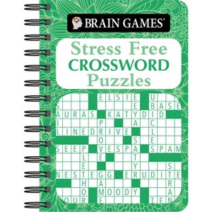 Brain Games - To Go - Stress Free: Crossword Puzzles - by  Publications International Ltd & Brain Games (Spiral Bound) - 1 of 1