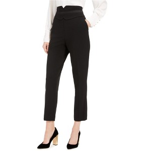 Calvin Klein Womens Tuxedo Waist Casual Trouser Pants - 1 of 1