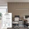 Gulches 2-Pack Acoustic Wood Wall Panels (94.5" x 12.6") - Soundproof Slat Panels for Elegant Interior Decor (Walnut Finish) - 4 of 4