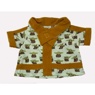 Mandalorian Yoda The Child With Yoda Print Robe