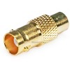 Monoprice BNC Female to RCA Female Adapter - Gold Plated |Transfer 75ohm Signals - 2 of 2