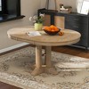NicBex Multi-fuctional Extendable Wooden Dining Table with Removable Leaf,Modern Large Kitchen Table,Dining Room Furniture - 2 of 4