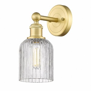 Bridal Veil - 1 Light Wall Sconce In Art Deco Style-11.25 Inches Tall and 5 Inches Wide - 1 of 1