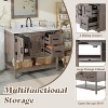 36" Farmhouse Bathroom Vanity with Sink Combo - 4 of 4