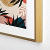 Marta Barragan Camarasa Modern tropical sunrise G Metal Framed Art Print - Deny Desings - 3 of 3