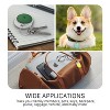 Vena Case for Apple AirTag Holder Keychain Case Key Ring Cover for Kids Cat Dog Collar Pet - Green / Yellow - 2 of 4