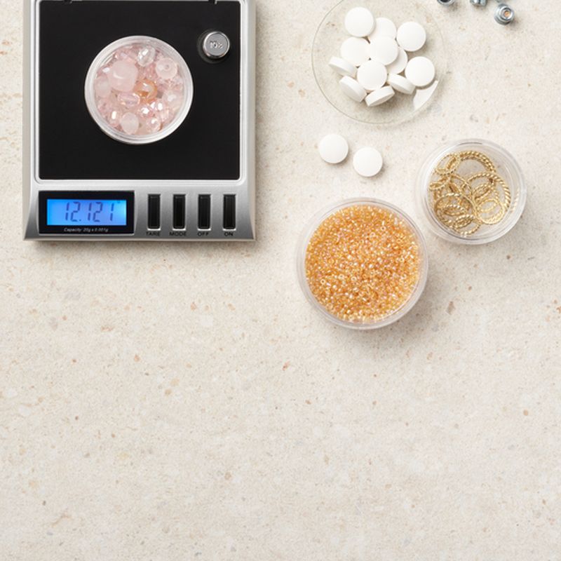 American Weigh Scales Gemini Series High Precision Digital Bright Portable LCD Display Milligram Scale 20g x 0.001g - Silver, 5 of 8