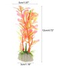 Unique Bargains Aquarium Plastic Plants for Fish Tank Landscape Decoration 4.72" 2 Pcs - 4 of 4