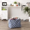 Bone Dry Polyester Pet Bin Trellis Paw - 4 of 4