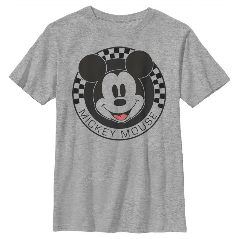 Boy's Disney Mickey Mouse Checkers T-Shirt, 1 of 6