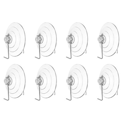 Unique Bargains Waterproof Load 6.6 Lbs Bathroom Kitchen Vacuum Suction Cup Hooks and Hangers