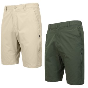 Jump Start Men’s 6-Pocket All Motion Stretch Utility Shorts-2 Pack - 1 of 4