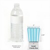 Big Dot of Happiness Blue Stripes - Party Mini Favor Boxes - Simple Party Treat Candy Boxes - Set of 12 - 3 of 4