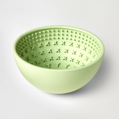 Lick Mat Slow Feed Soother Wobble Dog Bowl - 4 Cups - Green - Boots &#38; Barkley&#8482;_1