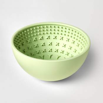 Lick Mat Slow Feed Soother Wobble Dog Bowl - 4 Cups - Green - Boots & Barkley™