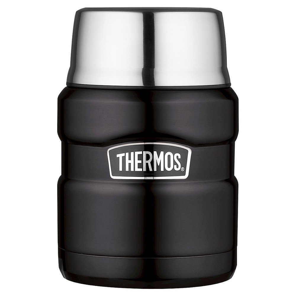 UPC 041205628309 product image for Thermos Stainless King Food Jar - Matte Black (16 oz) | upcitemdb.com