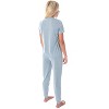 Marvel Comics Women's Avengers Brick Logo Tee And Jogger Pants Pajama Set - 4 of 4