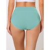 Allegra K Women's High Waist Available in Plus Size Tummy Control Brief 2 Packs - image 2 of 4