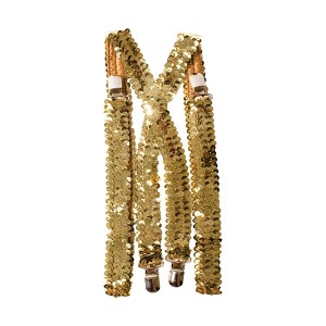 Dress Up America Sequined Suspenders - One Size - 1 of 1