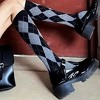 Argyle Patterned Knee High Socks from the Sock Panda (Women's Sizes, Adult Medium) - 2 of 3