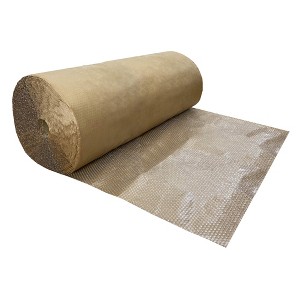 UOFFICE Kraft Backed Bubble Cushioning Wrap 48" x 125-Feet long Roll - 1 of 4