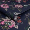 Joules Vine Cottage Floral Royal Navy Wallpaper - image 3 of 4