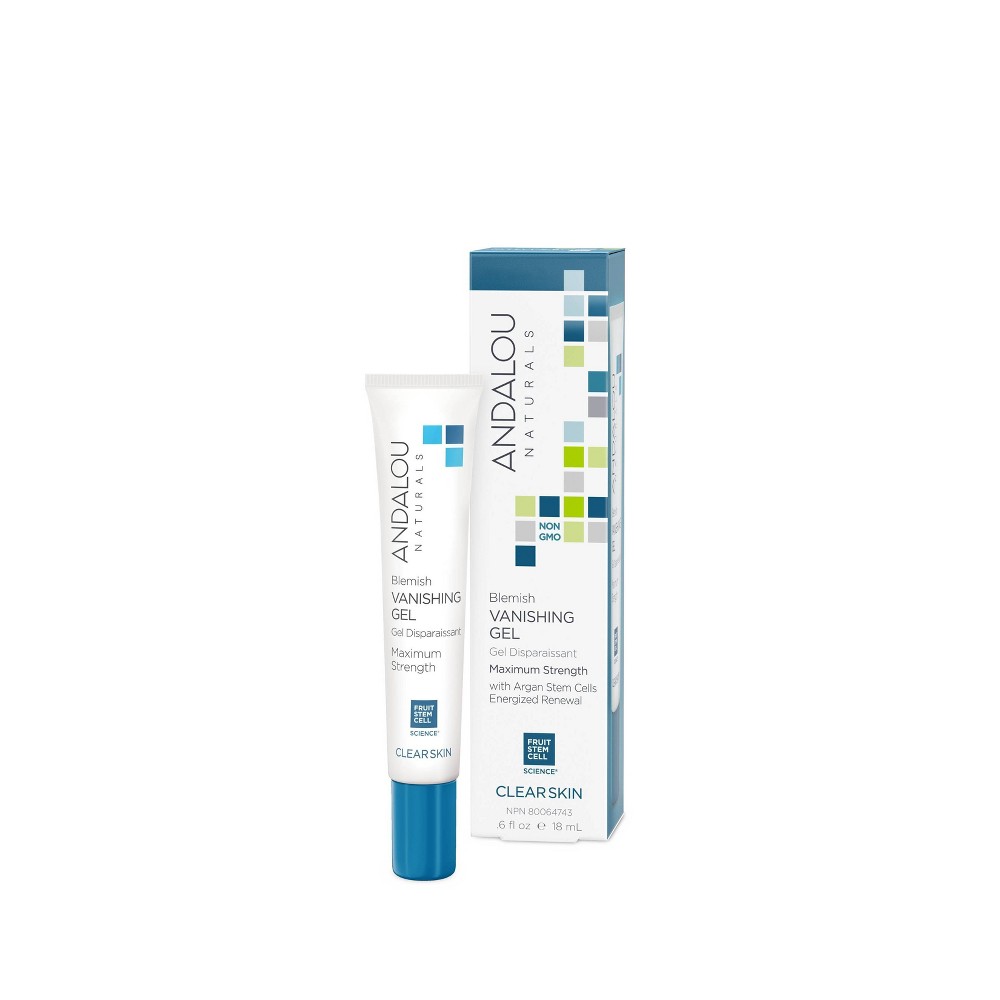 Photos - Cream / Lotion Andalou Naturals Clear Skin Blemish Vanishing Face Gel - 0.6oz 