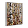 Stupell Industries Autumn Birch Trees Abstract Leaves Framed Giclee Art - 2 of 4
