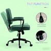TopComfy Accent Chairs Adjustable Office Chair Comfortable Seating Comfortable Chair Soft Chair Soft Seat for Office, Green, 24.5"*23.5"*37" - 4 of 4