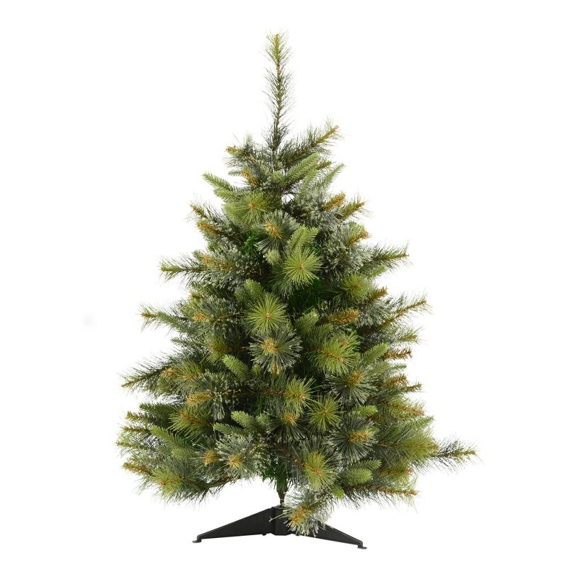 Vickerman Cashmere Pine Artificial Christmas Tree Potted, 1 of 5