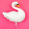 Jollity & Co. - Swan Balloon - Pack of 1 Mylar Balloon - 2 of 2