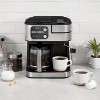 Cuisinart Coffee Center Barista Bar 4-In-1 Brew Options Coffeemaker (Black)  Bundle with Cup and Saucer Set, Roast and Descaling Liquid (4 Items)
