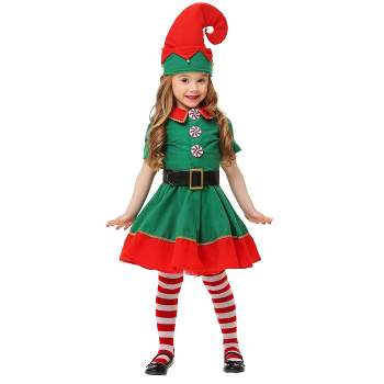 HalloweenCostumes.com Toddler Holiday Elf Costume