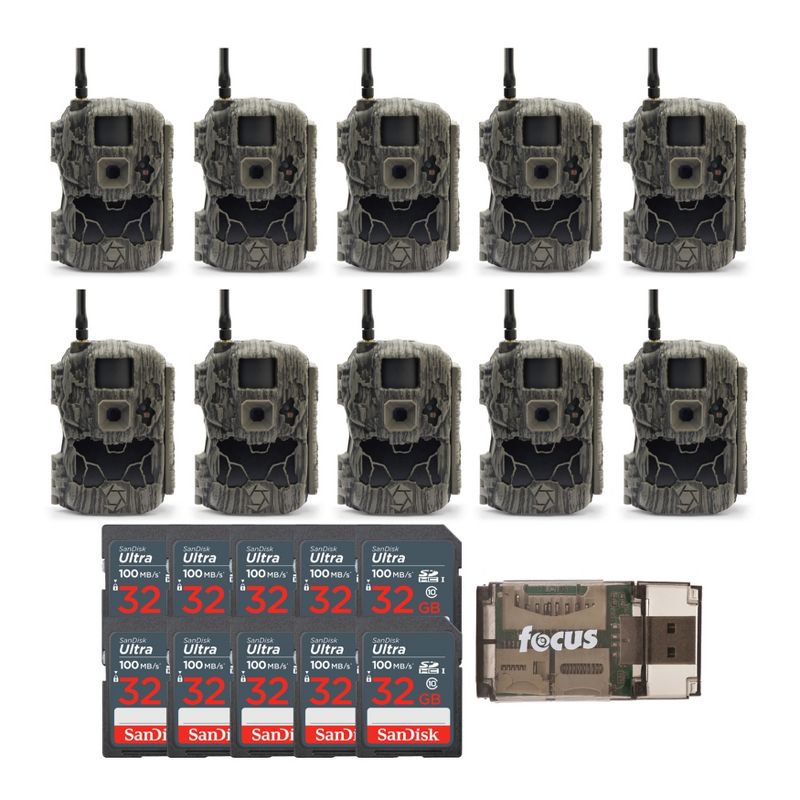 Stealth Cam DS4K Transmit Cellular with 32GB SD Card and Card Reader (10-Pack), 1 of 4