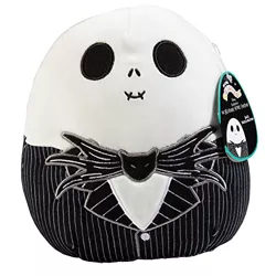 Squishmallow 8" Nightmare Before Christmas Jack Skellington - Official Kellytoy Plush - Cute and Soft Stuffed Animal Toy - Great Gift for Kids - Ages 2+