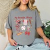 Simply Sage Market Women's Coquette Baseball Favorite Things Short Sleeve Garment Dyed Tee - 2 of 4