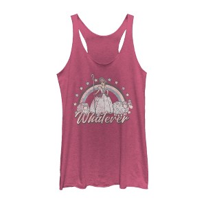 Women's Toy Story Whatever Bo Peep Racerback Tank Top - 1 of 3