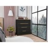 NicBex 4 Drawer Dresser for Bedroom,Modern Style Drawers with Free Handle,Dressers for Kids Room,Living Room,Entry and Hallway - 2 of 4