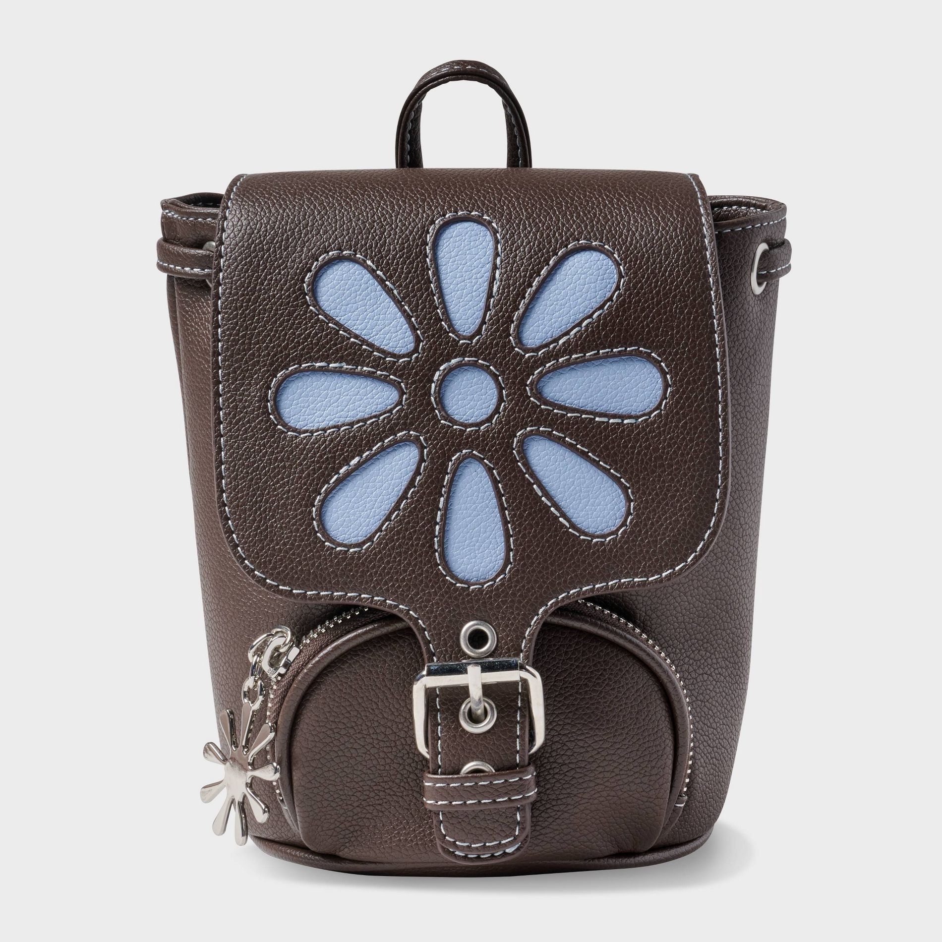 Women's dELiA*s Mini Graphic Backpack - Brown Floral