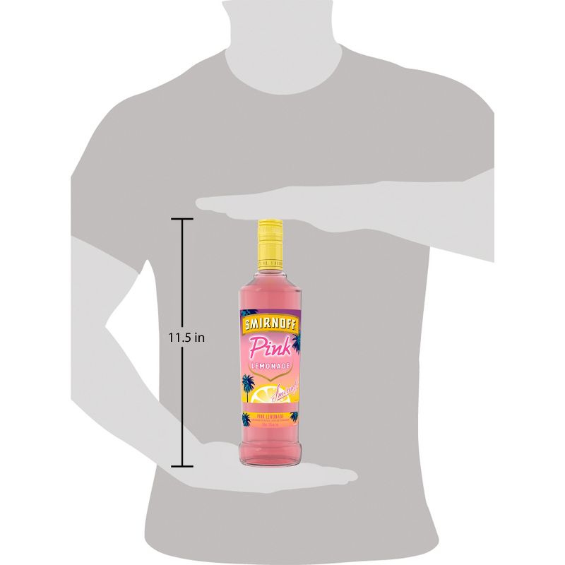 Smirnoff Pink Lemonade Flavored Vodka - 750ml Bottle, 4 of 7