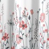 72"x72" Clarissa Floral Shower Curtain - Lush Décor - 3 of 4