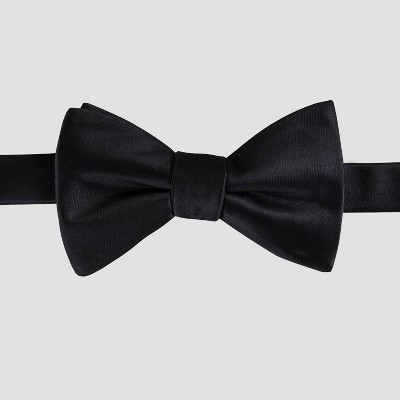 Women Thin Satin Bowtie Vintage Elegant Ribbon Knot Shirt Accessory 1 Piece